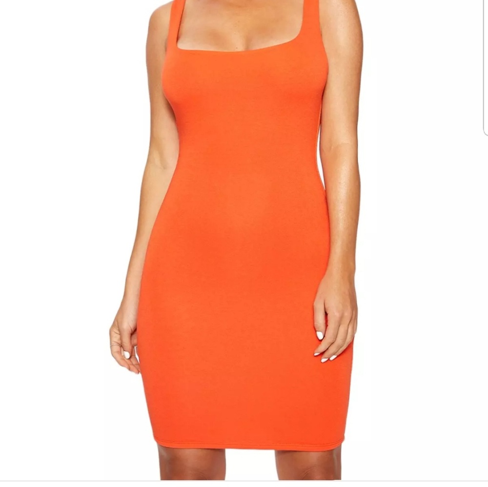 Naked Wardrobe orange dress - NEVER WORN